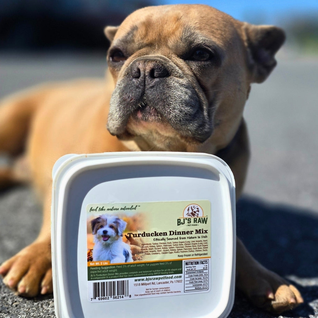 Turducken Dinner Mix - BJ's Raw Pet Food