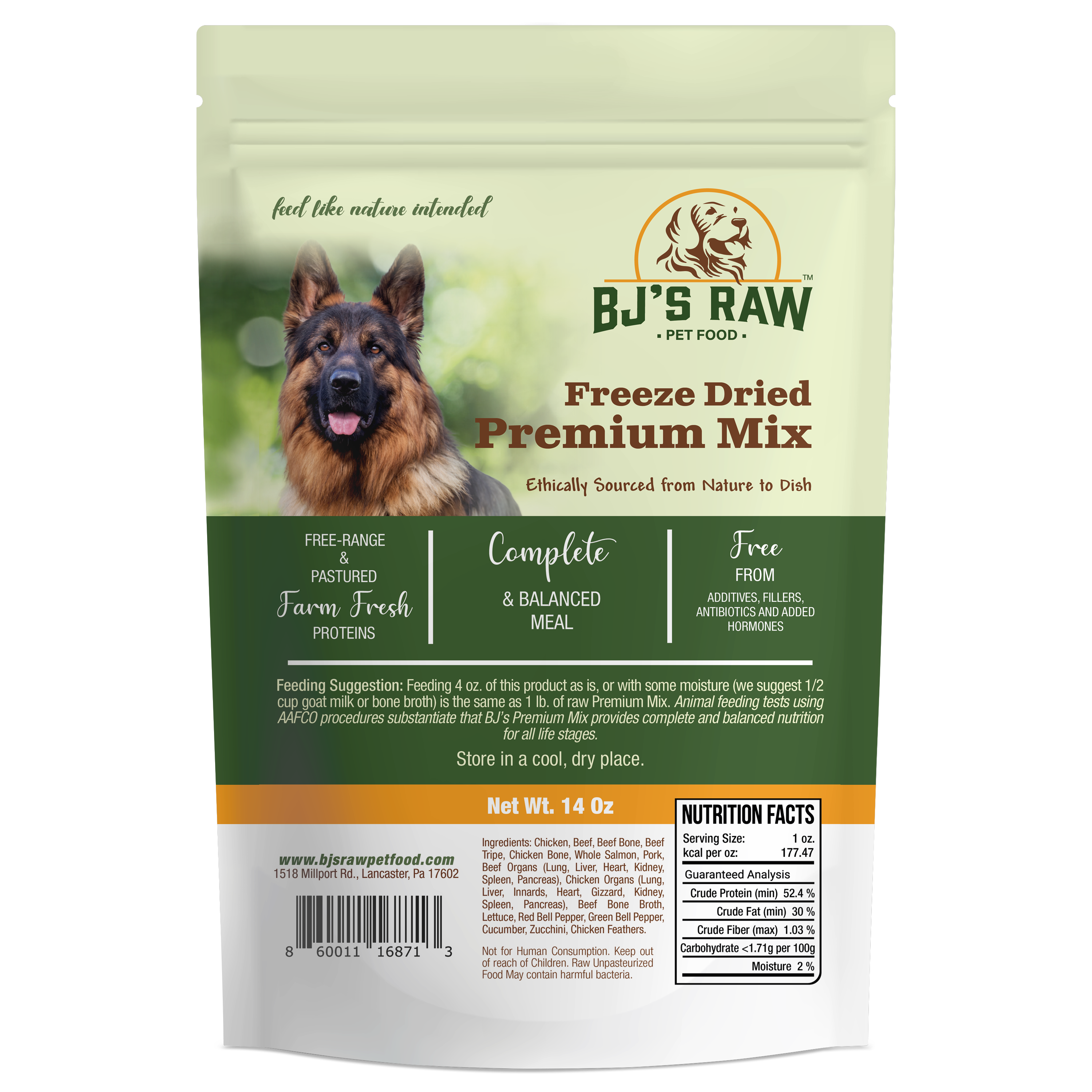 Freeze Dried Premium Mix