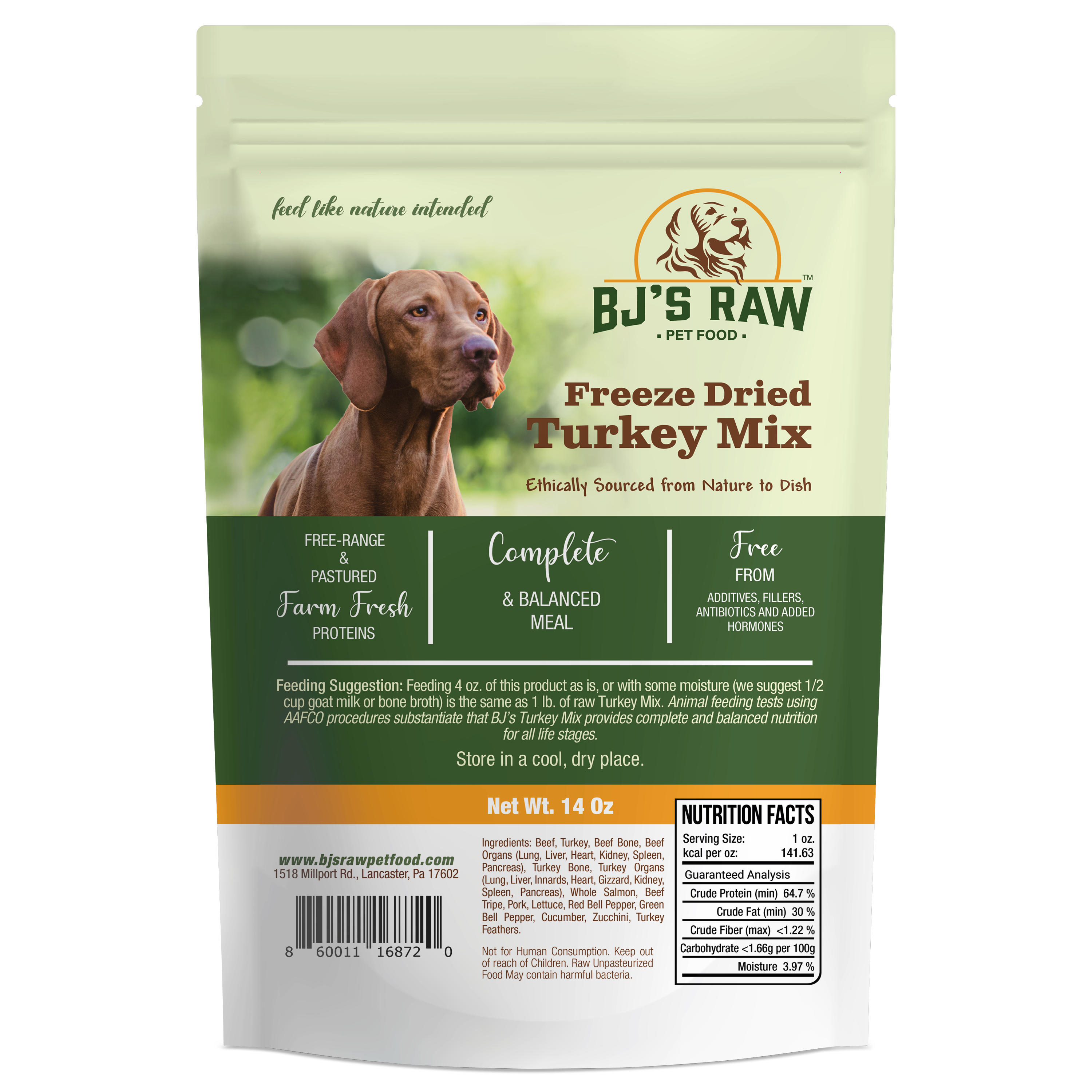 Freeze Dried Turkey Mix