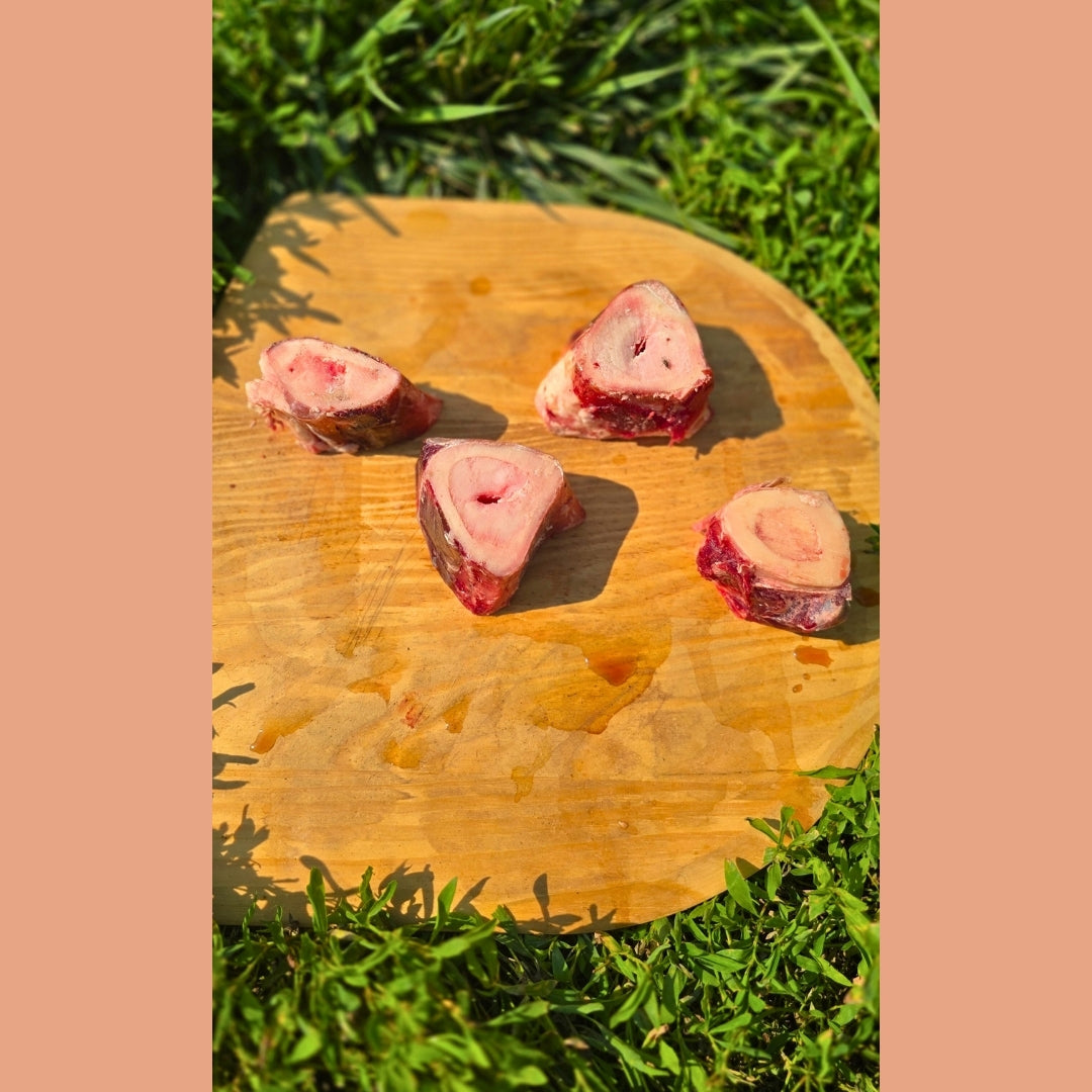 Sliced Beef Marrow Bone