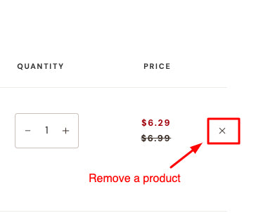 7. Remove a Product from Your Subscription