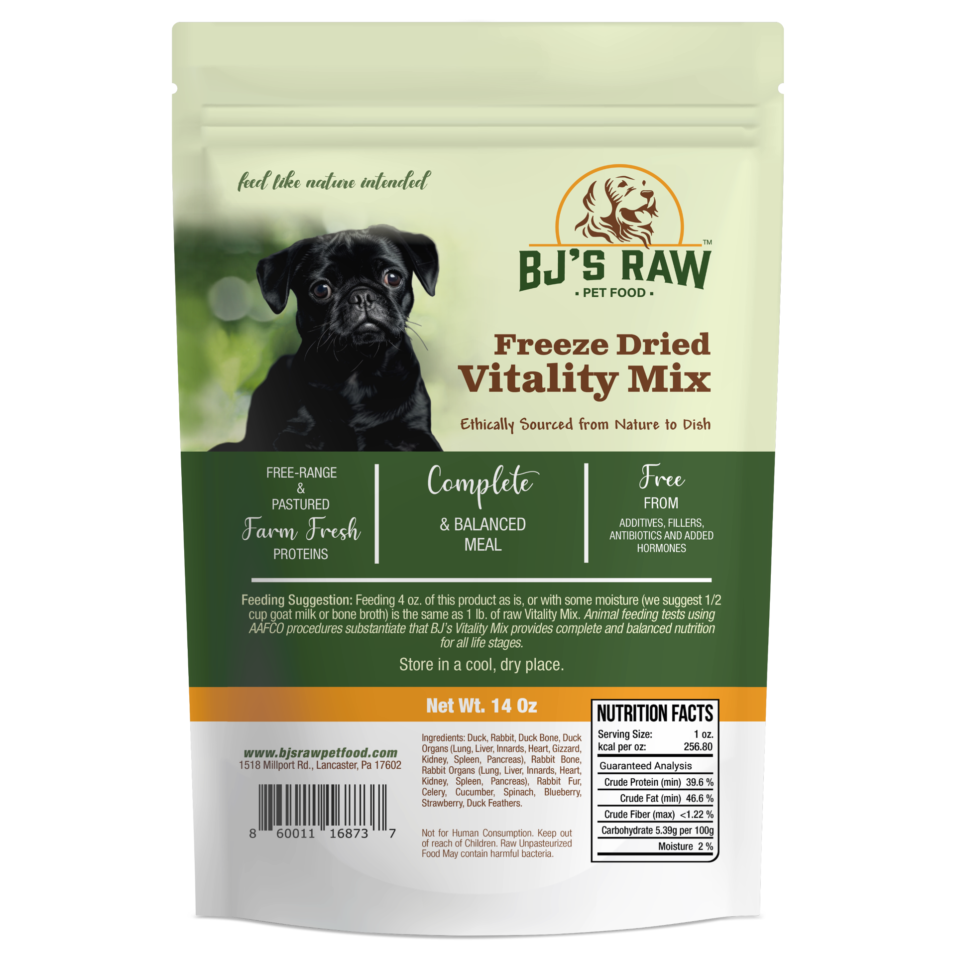 Freeze Dried Vitality Mix