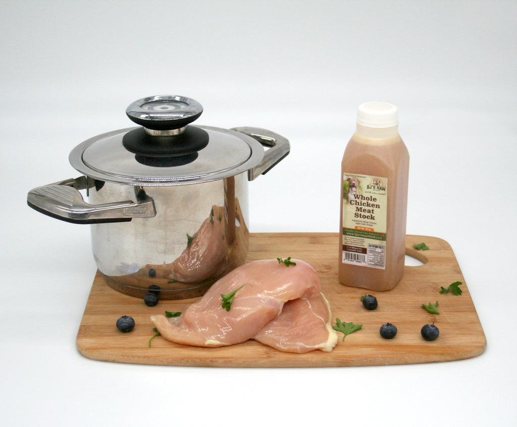 Chicken Meat Stock BJ's Raw Pet Food