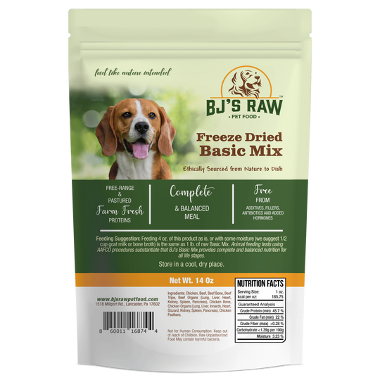 Freeze Dried Basic Mix