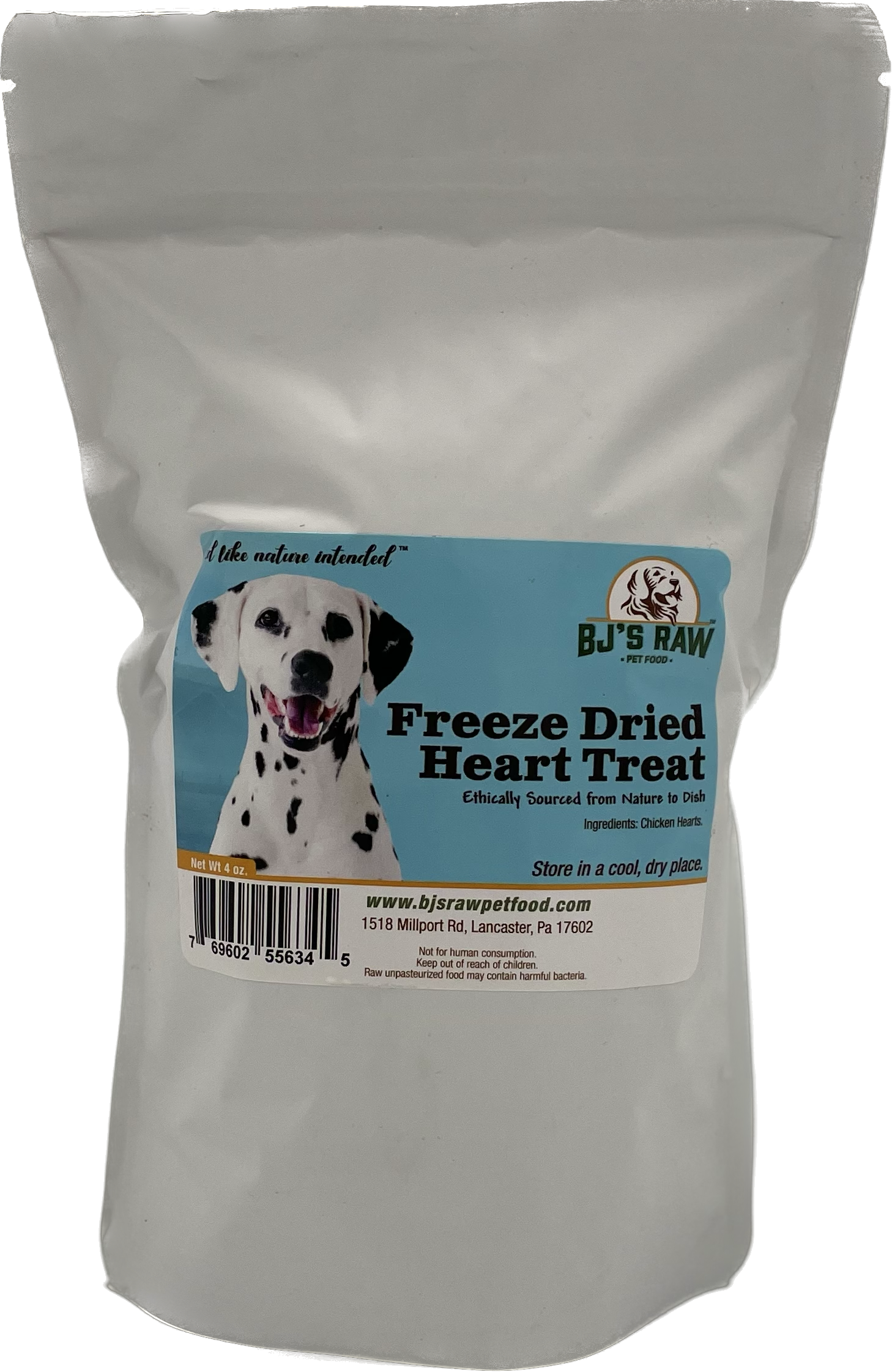 Freeze Dried Heart Treat