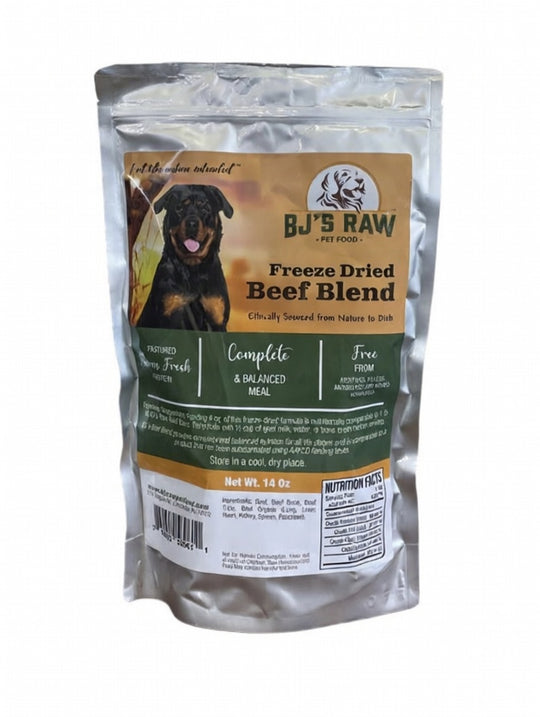 Freeze Dried Beef Blend
