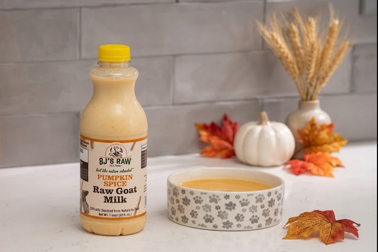 Pumpkin Spice Raw Goat Milk