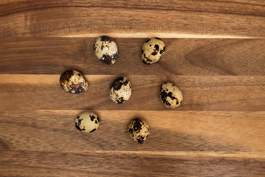 Raw Quail Eggs