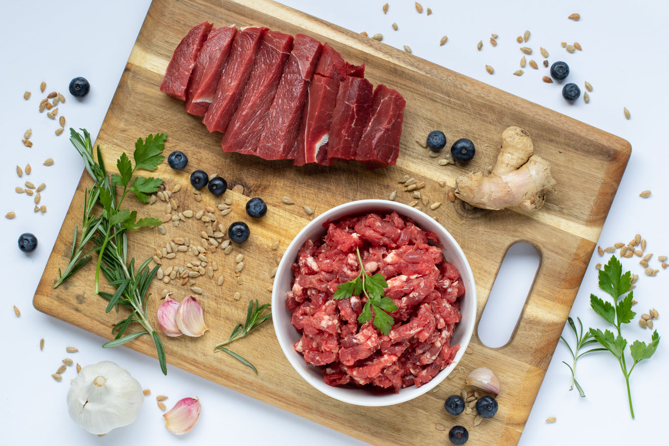 Raw Beef for Dogs is Healthy and Natural.